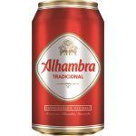 Paquete lata cerveza alhambra 33cl 24uni.