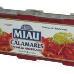 Calamares miau salsa americana P/3.