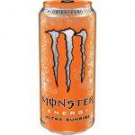 Bebida energetica monster lata 500ml ultra sunrise.