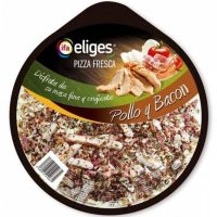 Pizza ifa-eliges pollo/bacon 400gr.