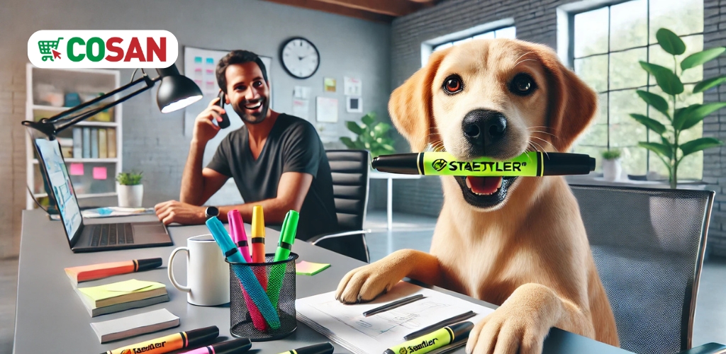 rotulador fluorescente staedtler
