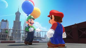 Super Mario Odyssey - mundo globo