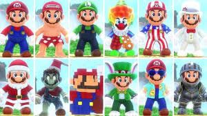 Super Mario Odyssey - skins